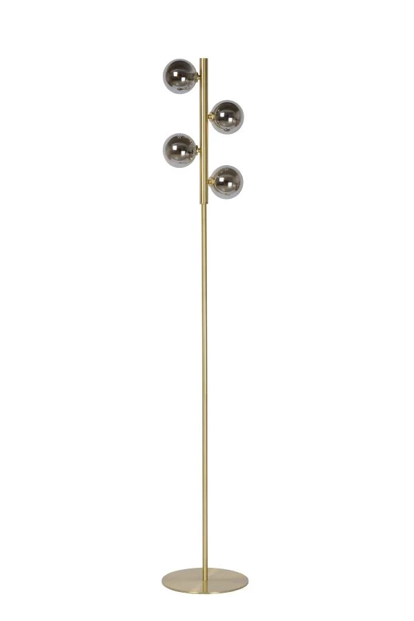 Lucide TYCHO - Lampadaire - 4xG9 - Or Mat / Laiton - UIT